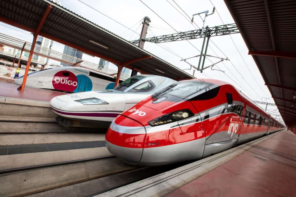 Comparativa trenes AVE en España: Renfe, Ouigo, IRYO y AVLO 1