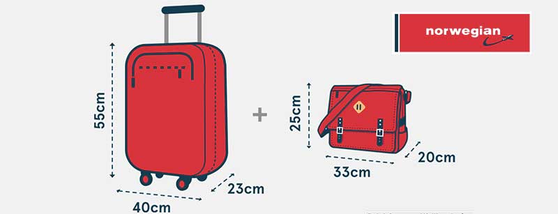 Tamaños de maleta de cabina que podemos transportar según aerolínea 5